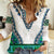 Africa Women Casual Shirt African Dashiki Royal Turquoise Version - Wonder Print Shop