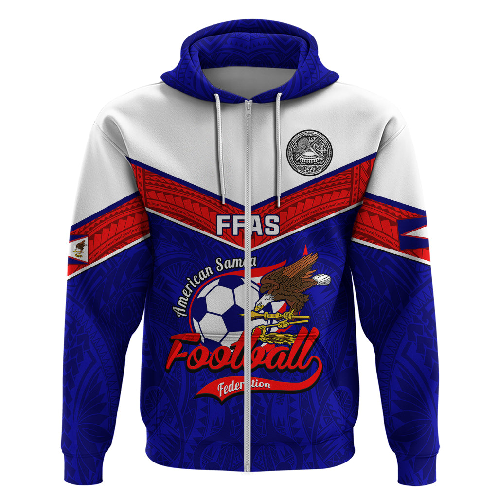 American Samoa Football Hoodie Polynesian Sporty Style - Wonder Print Shop