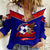 Personalised American Samoa Football Women Casual Shirt Polynesian Sporty Style - Wonder Print Shop