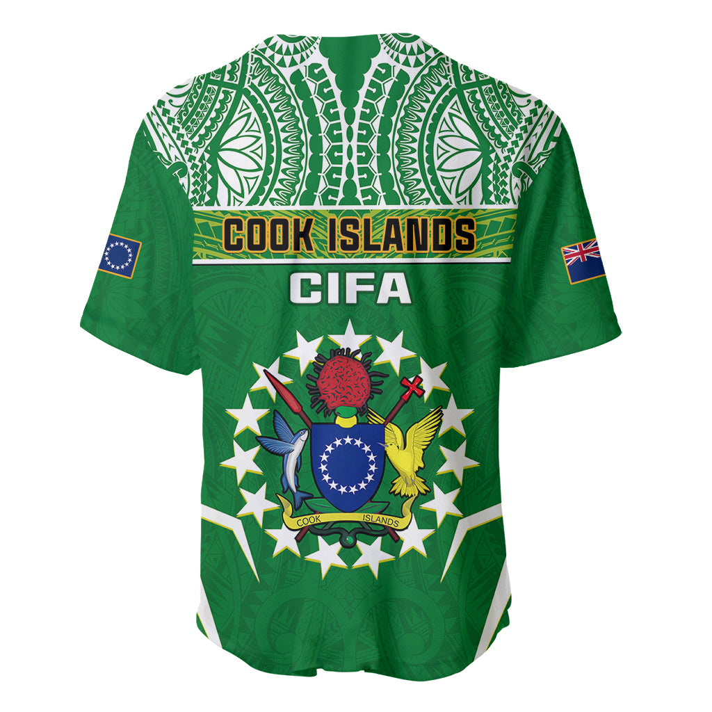 Cook Islands Football Baseball Jersey Go Kuki Airani Polynesian Sporty Style - Wonder Print Shop