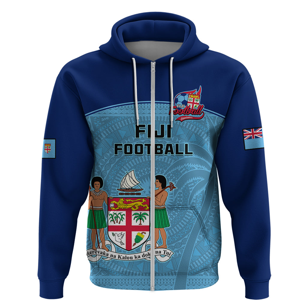 Fiji Football Hoodie Fijian Tapa Pattern Sporty Style - Wonder Print Shop