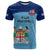 Fiji Football T Shirt Fijian Tapa Pattern Sporty Style - Wonder Print Shop