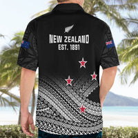Aotearoa Football Hawaiian Shirt Go New Zealand Maori Fern Pattern - Wonder Print Shop