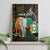 Personalized Cote dIvoire Independence Day Canvas Wall Art Ivory Coast Elephant African Pattern - Wonder Print Shop