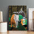 Personalized Cote dIvoire Independence Day Canvas Wall Art Ivory Coast Elephant African Pattern - Wonder Print Shop