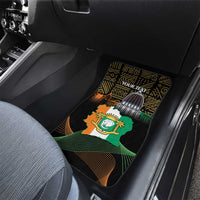 Personalized Cote dIvoire Independence Day Car Mats Ivory Coast Elephant African Pattern - Wonder Print Shop