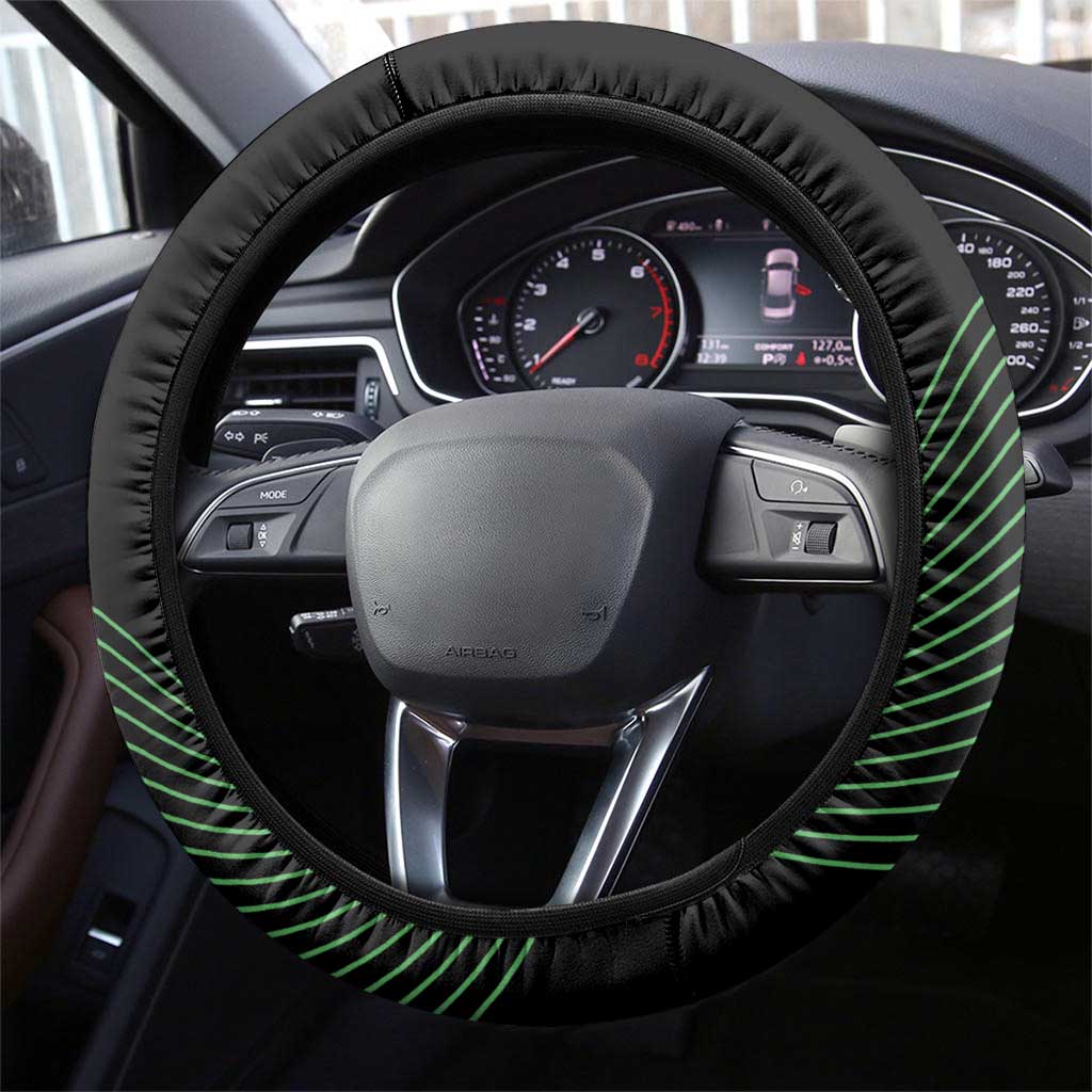 Cote dIvoire Independence Day Steering Wheel Cover Ivory Coast Elephant African Pattern - Wonder Print Shop