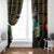 Personalized Cote dIvoire Independence Day Window Curtain Ivory Coast Elephant African Pattern - Wonder Print Shop