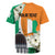 Personalized Ivory Coast Independence Day Rugby Jersey Ornithogalum Arabicum Happy 64 Years Anniversary - Wonder Print Shop