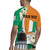 Personalized Ivory Coast Independence Day Rugby Jersey Ornithogalum Arabicum Happy 64 Years Anniversary - Wonder Print Shop