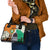 Personalized Ivory Coast Independence Day Shoulder Handbag Ornithogalum Arabicum Happy 64 Years Anniversary