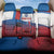 Faroe Islands National Day Back Car Seat Cover Olavsoka Faroes Map With Tjaldur - Wonder Print Shop