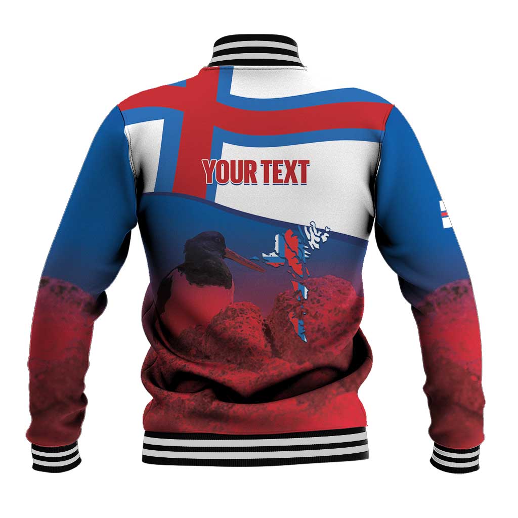 Faroe Islands National Day Baseball Jacket Olavsoka Faroes Map With Tjaldur - Wonder Print Shop