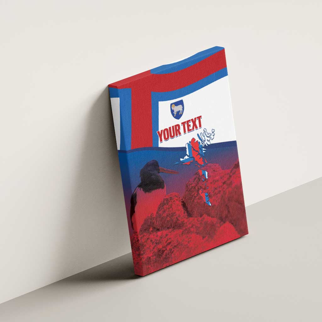 Faroe Islands National Day Canvas Wall Art Olavsoka Faroes Map With Tjaldur - Wonder Print Shop