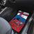 Faroe Islands National Day Car Mats Olavsoka Faroes Map With Tjaldur - Wonder Print Shop