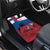 Faroe Islands National Day Car Mats Olavsoka Faroes Map With Tjaldur - Wonder Print Shop