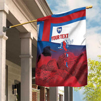 Faroe Islands National Day Garden Flag Olavsoka Faroes Map With Tjaldur - Wonder Print Shop