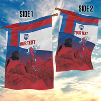 Faroe Islands National Day Garden Flag Olavsoka Faroes Map With Tjaldur - Wonder Print Shop