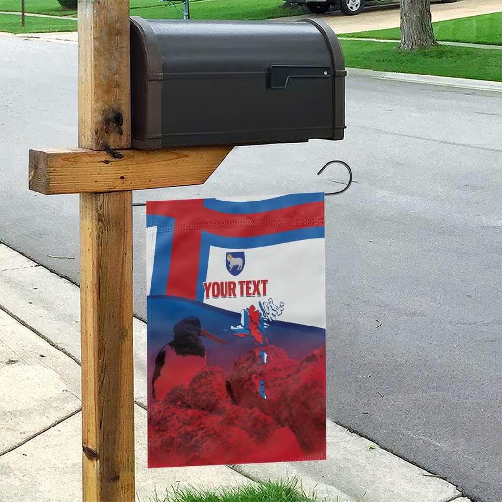 Faroe Islands National Day Garden Flag Olavsoka Faroes Map With Tjaldur - Wonder Print Shop