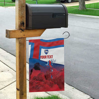 Faroe Islands National Day Garden Flag Olavsoka Faroes Map With Tjaldur - Wonder Print Shop