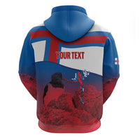 Faroe Islands National Day Hoodie Olavsoka Faroes Map With Tjaldur - Wonder Print Shop