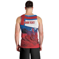 Faroe Islands National Day Men Tank Top Olavsoka Faroes Map With Tjaldur - Wonder Print Shop