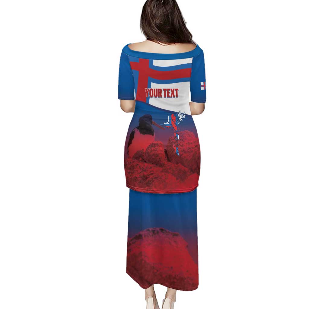 Faroe Islands National Day Puletasi Olavsoka Faroes Map With Tjaldur - Wonder Print Shop