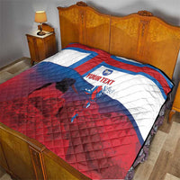 Faroe Islands National Day Quilt Olavsoka Faroes Map With Tjaldur - Wonder Print Shop