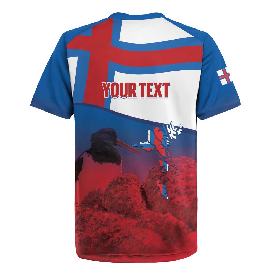 Faroe Islands National Day Rugby Jersey Olavsoka Faroes Map With Tjaldur - Wonder Print Shop