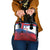 Faroe Islands National Day Shoulder Handbag Olavsoka Faroes Map With Tjaldur - Wonder Print Shop