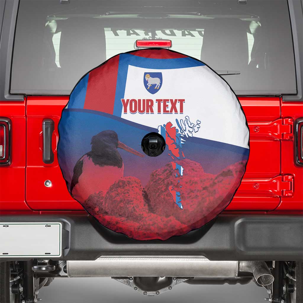 Faroe Islands National Day Spare Tire Cover Olavsoka Faroes Map With Tjaldur - Wonder Print Shop