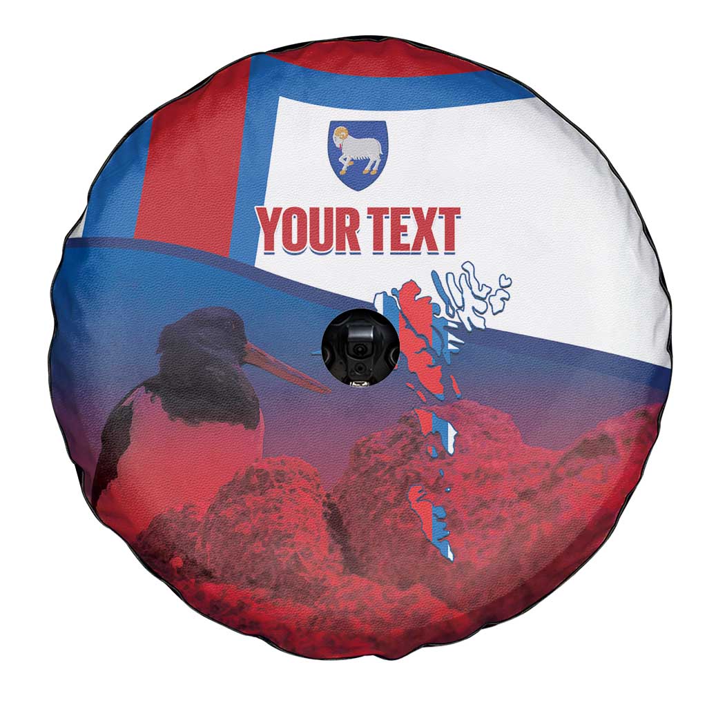 Faroe Islands National Day Spare Tire Cover Olavsoka Faroes Map With Tjaldur - Wonder Print Shop
