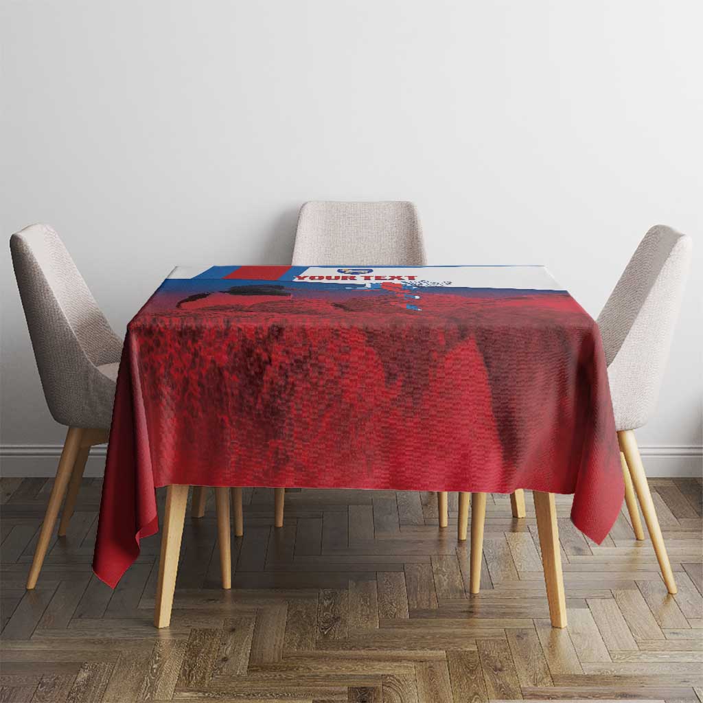 Faroe Islands National Day Tablecloth Olavsoka Faroes Map With Tjaldur - Wonder Print Shop