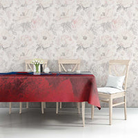 Faroe Islands National Day Tablecloth Olavsoka Faroes Map With Tjaldur - Wonder Print Shop