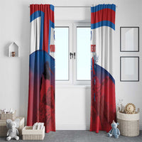 Faroe Islands National Day Window Curtain Olavsoka Faroes Map With Tjaldur - Wonder Print Shop
