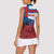 Faroe Islands National Day Women Sleeveless Polo Shirt Olavsoka Faroes Map With Tjaldur - Wonder Print Shop