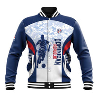 Custom Dominican Republic Football Baseball Jacket Vamos Los Quisqueyanos - Wonder Print Shop