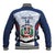 Custom Dominican Republic Football Baseball Jacket Vamos Los Quisqueyanos - Wonder Print Shop
