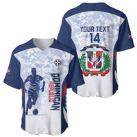 Custom Dominican Republic Football Baseball Jersey Vamos Los Quisqueyanos - Wonder Print Shop