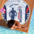 Custom Dominican Republic Football Beach Blanket Vamos Los Quisqueyanos - Wonder Print Shop
