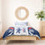 Custom Dominican Republic Football Bedding Set Vamos Los Quisqueyanos - Wonder Print Shop