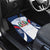 Custom Dominican Republic Football Car Mats Vamos Los Quisqueyanos - Wonder Print Shop
