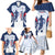 Custom Dominican Republic Football Family Matching Mermaid Dress and Hawaiian Shirt Vamos Los Quisqueyanos - Wonder Print Shop