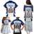 Custom Dominican Republic Football Family Matching Puletasi and Hawaiian Shirt Vamos Los Quisqueyanos - Wonder Print Shop