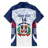 Custom Dominican Republic Football Family Matching Summer Maxi Dress and Hawaiian Shirt Vamos Los Quisqueyanos - Wonder Print Shop
