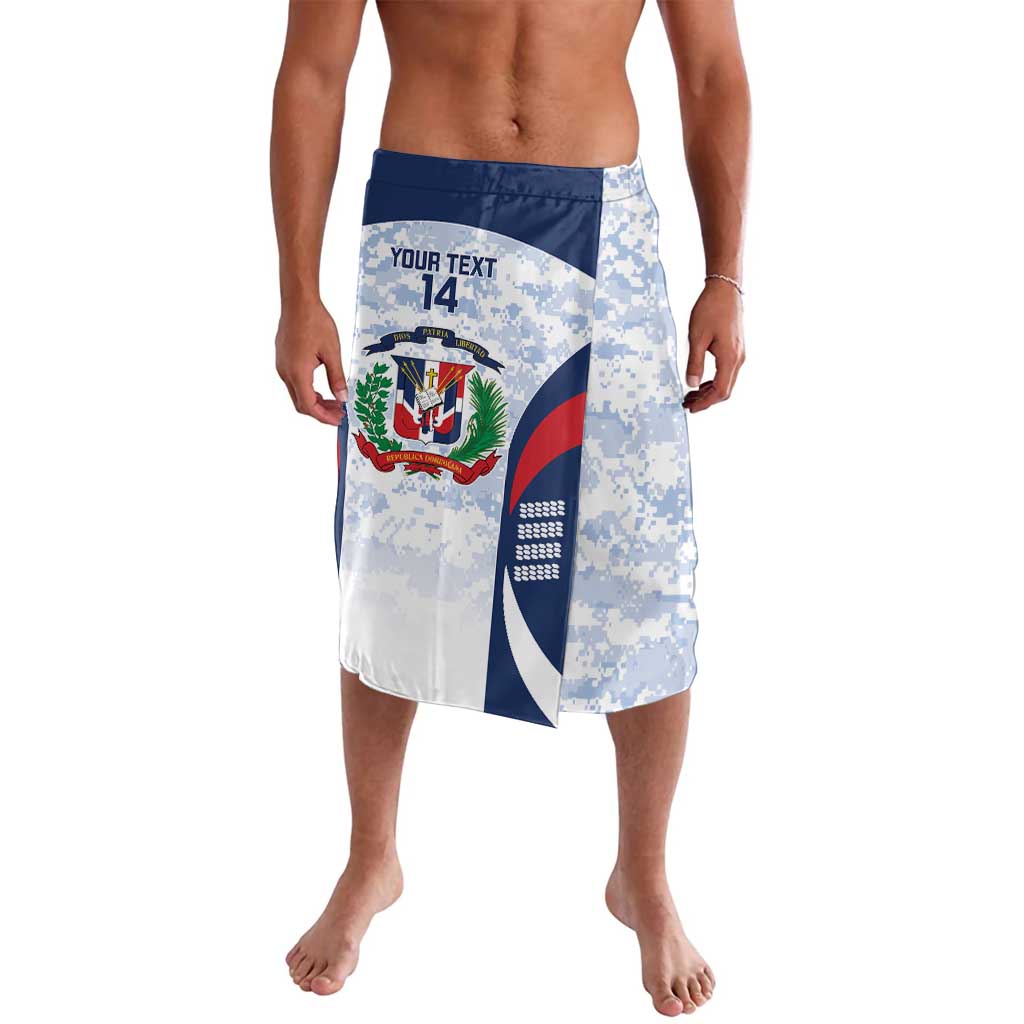 Custom Dominican Republic Football Lavalava Vamos Los Quisqueyanos - Wonder Print Shop