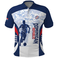 Custom Dominican Republic Football Polo Shirt Vamos Los Quisqueyanos - Wonder Print Shop