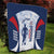 Custom Dominican Republic Football Quilt Vamos Los Quisqueyanos - Wonder Print Shop