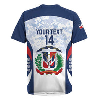 Custom Dominican Republic Football Rugby Jersey Vamos Los Quisqueyanos - Wonder Print Shop