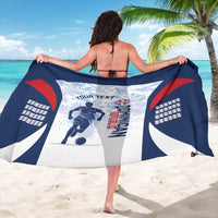 Custom Dominican Republic Football Sarong Vamos Los Quisqueyanos - Wonder Print Shop
